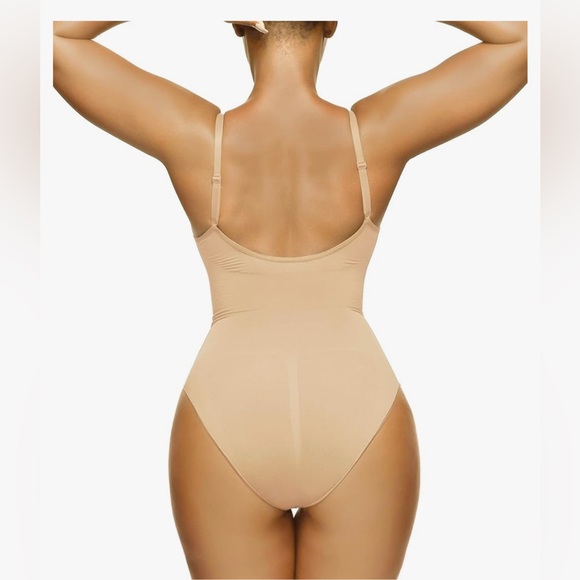 SHARPEX Tummy Control Shaperwear Butt Lift Seamless Bodysuit - Picture 3 of 6